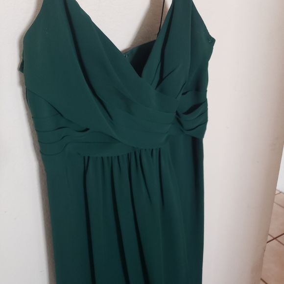 CHIFFON SPAGHETTI STRAP BRIDESMAID - Picture 2 of 4